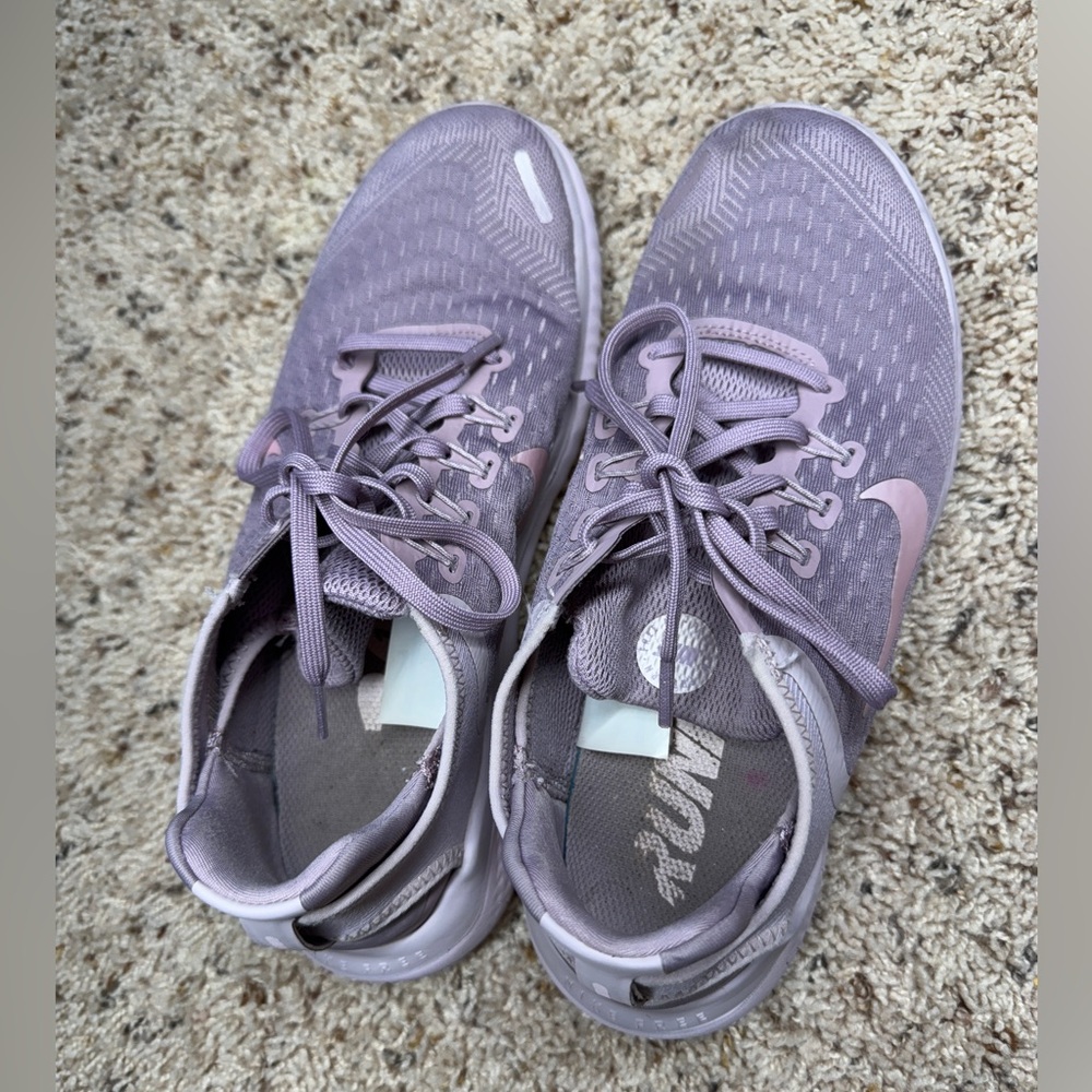 Nike Free RN Women's Size 8.5 Running Shoes Elemental Rose Gunsmoke
